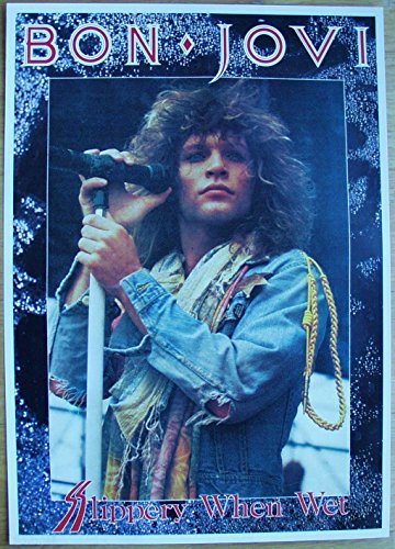 Bon Jovi Poster Nr. 6 Format 62 x 86 cm Original von 1986